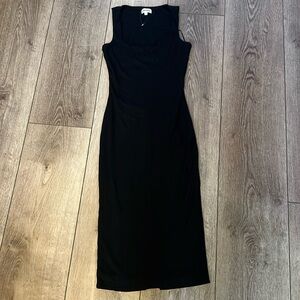 Superdown Gail Ribbed Open Back Dress